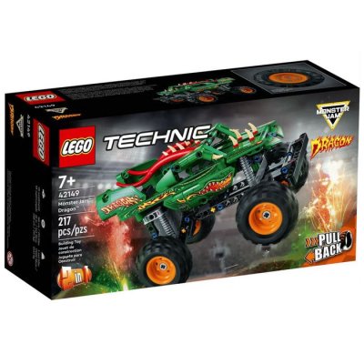 Lego Technic 42149 Monster Jam Dragon, 217 ks