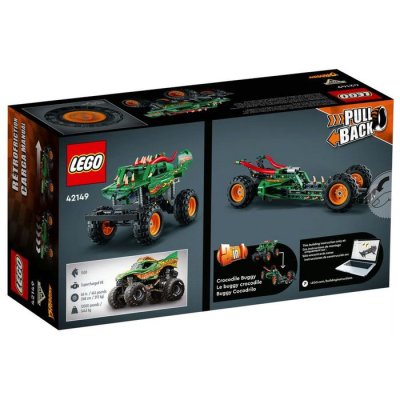 Lego Technic 42149 Monster Jam Dragon, 217 ks