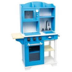Legler Detská drevená modrá kuchynka