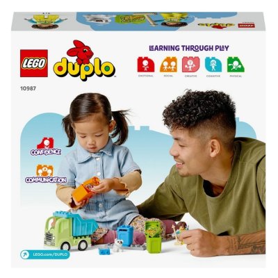 Duplo 10987 Smetiarske auto, 15 ks