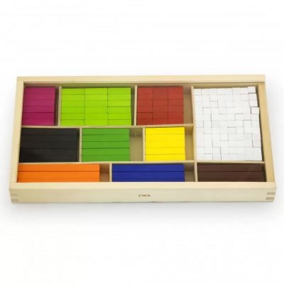 Viga Drevené matematické kocky, 308 ks