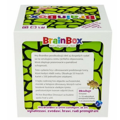 BrainBox V kocke! Dinosaury