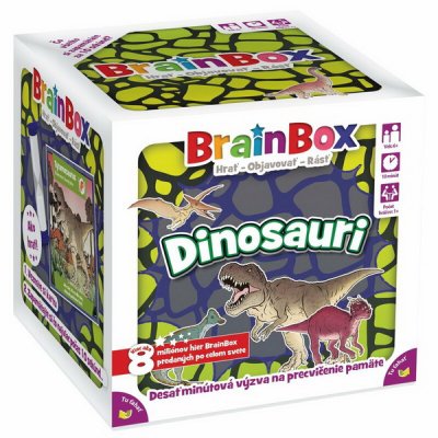 BrainBox V kocke! Dinosaury
