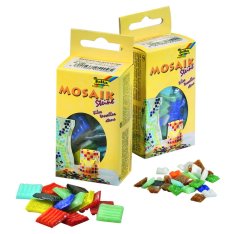 Folia Mozaikové kamienky sklenené - mix