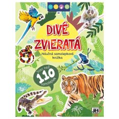 Samolepková knižka Divé zvieratá, 110+