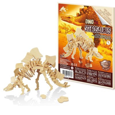 Buki Drevená 3D stavebnica dinosaura, rôzne modely