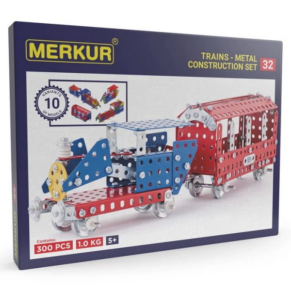 Merkur 032 Železničné modely, 300 ks, 10 modelov