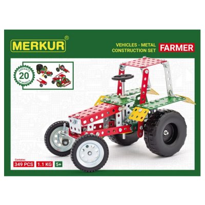 Merkur Farmer set, 349 ks, 20 modelov