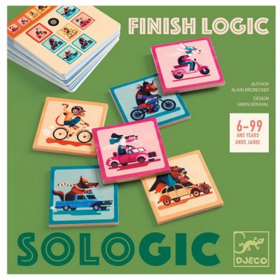 Djeco Sologic stolová hra Finish Logic