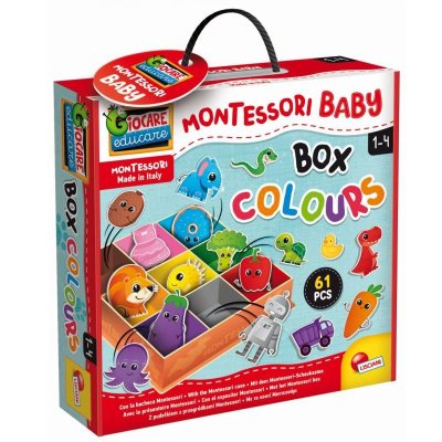 Lisciani Montessori Baby Krabička Farby