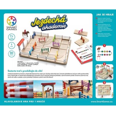 Smart Games Jazdecká akadémia, 80 rébusov