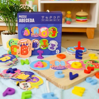 Tooky Toy Puzzle Abeceda SK, 26 dielikov