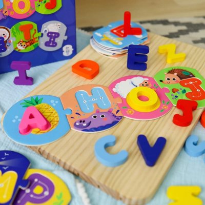 Tooky Toy Puzzle Abeceda SK, 26 dielikov