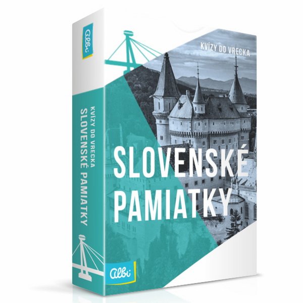 Albi Kvízy do vrecka - Slovenské pamiatky
