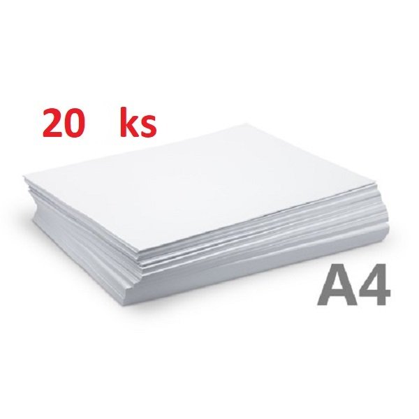 Školské balenie výkresov na kreslenie A4 180g, 20 ks