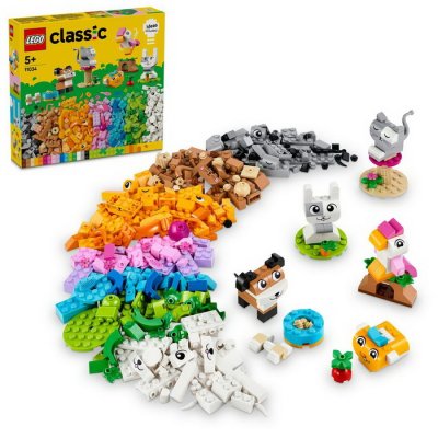 Lego Classic 11034 Tvorivé domáce zvieratká, 450 ks