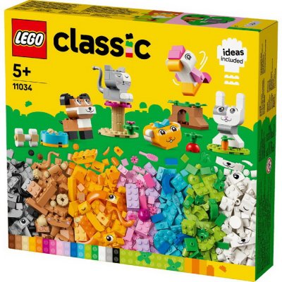 Lego Classic 11034 Tvorivé domáce zvieratká, 450 ks