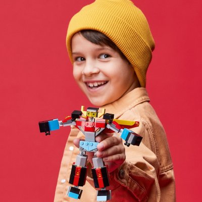 Lego Creator 31124 Super robot 3v1, 159 dielikov
