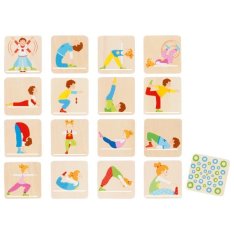 Goki Drevené pexeso s aktivitami Gymnastika, 16 párov