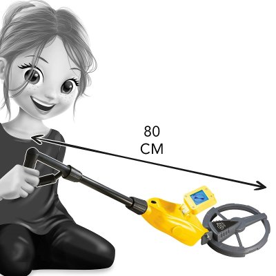 Buki Digitálny detektor kovov Kids