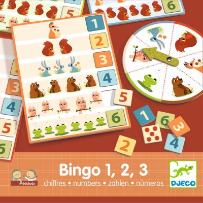 Djeco Eduludo Bingo 1,2,3
