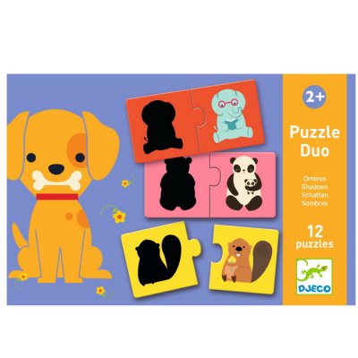 Djeco puzzle duo Tiene, 24 ks