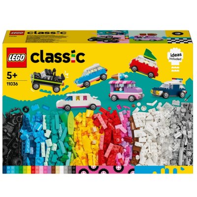 Lego Classic 11036 Tvorivé vozidlá, 900 ks