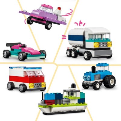 Lego Classic 11036 Tvorivé vozidlá, 900 ks
