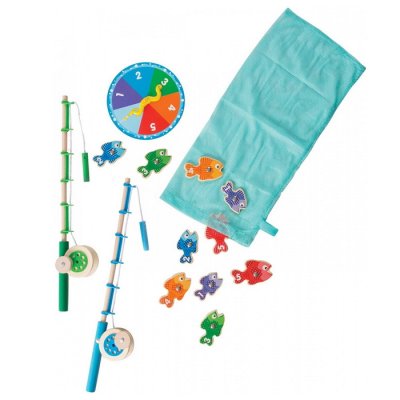Melissa & Doug Magnetický lov rybičiek, 2 udice
