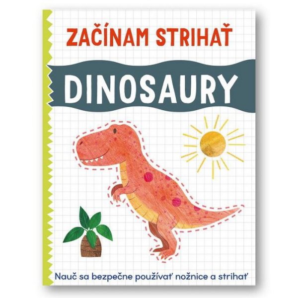 Začínam strihať Dinosaury, 32 strán
