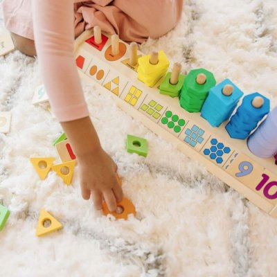 Melissa & Doug Tvary a čísla, 66 ks