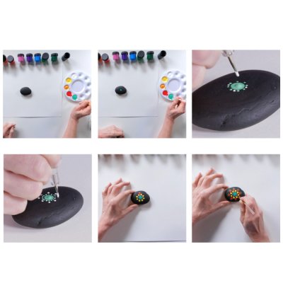 Daler-Rowney Kreatívny set - Maľovanie na kamene