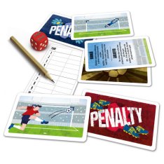 Dino Penalty - futbalová kartová hra