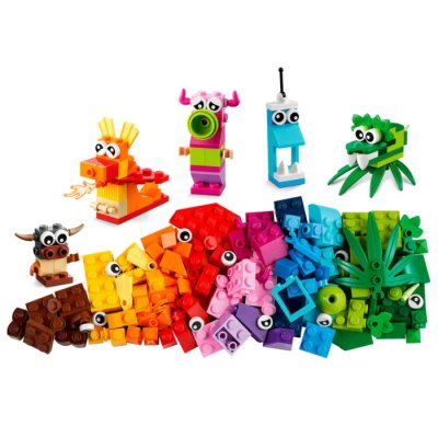 Lego Classic 11017 Kreatívne príšerky, 140 ks