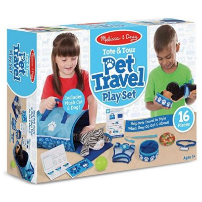 Melissa & Doug Cestovanie s miláčikmi, 15 ks