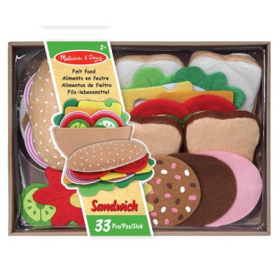 Melissa & Doug Sendvičový set, 33 ks