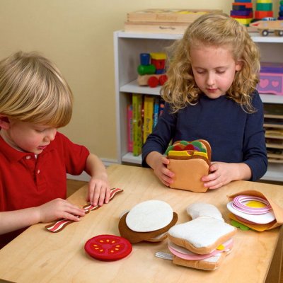 Melissa & Doug Sendvičový set, 33 ks