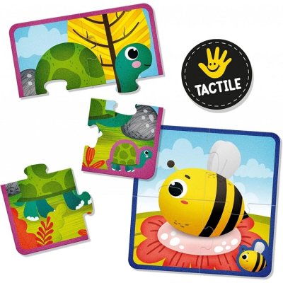 Lisciani Montessori Baby Touch - Puzzle