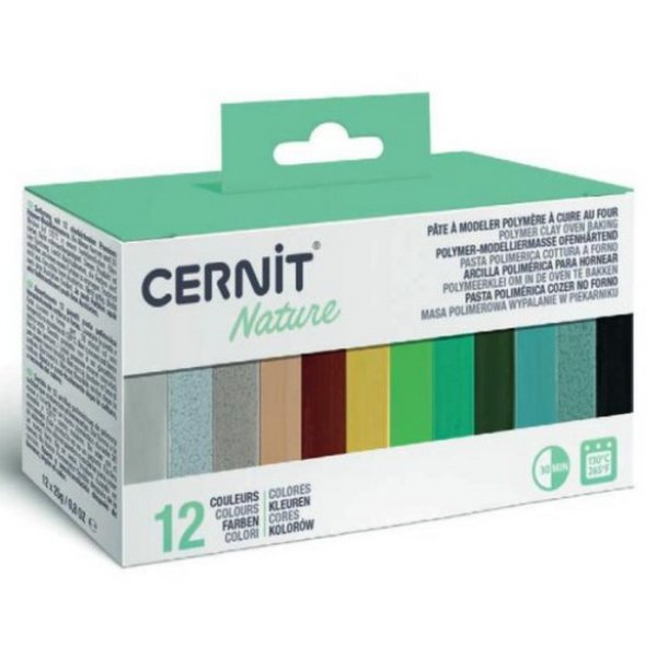 Cernit Natur sada 12 x 25g