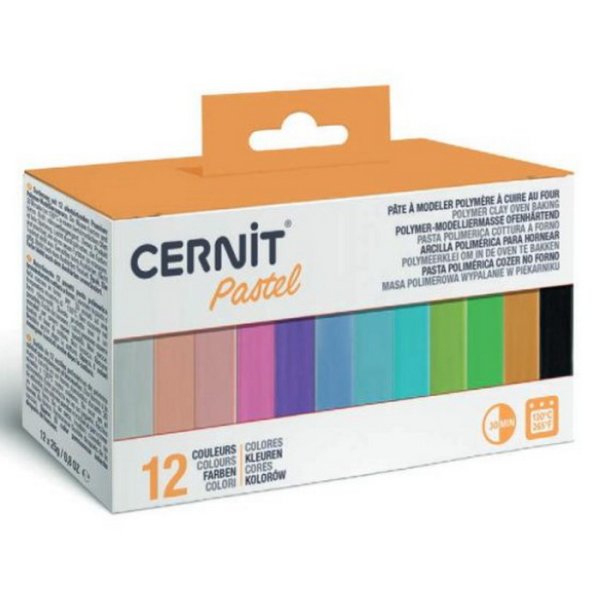 Cernit Pastel sada 12 x 25g