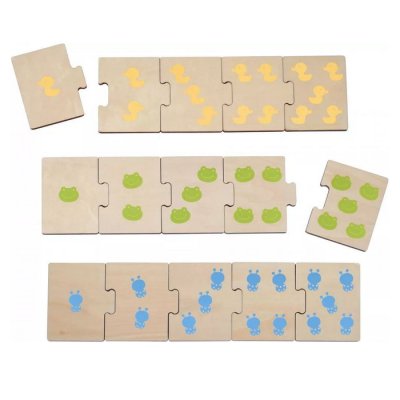 HABA Drevené puzzle Denné aktivity