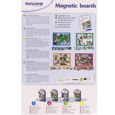 Magnetické tabuľky - Bezpečne doma a na ihrisku