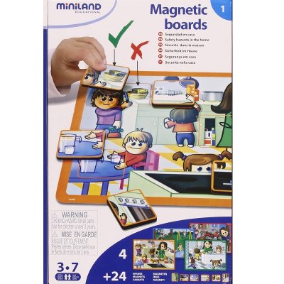 Magnetické tabuľky - Bezpečne doma a na ihrisku