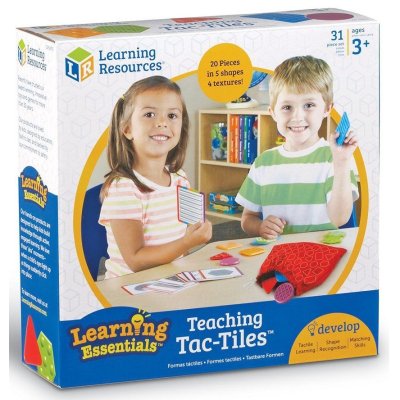 Learning Resources Senzorické tvary v sáčku, 31 ks