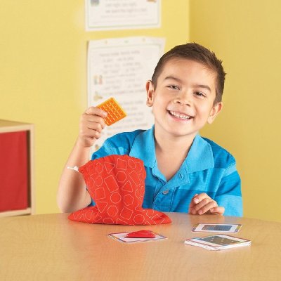Learning Resources Senzorické tvary v sáčku, 31 ks