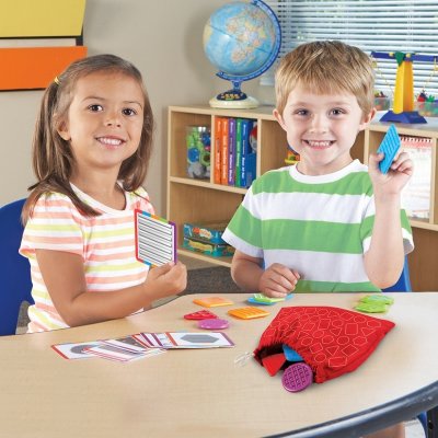 Learning Resources Senzorické tvary v sáčku, 31 ks
