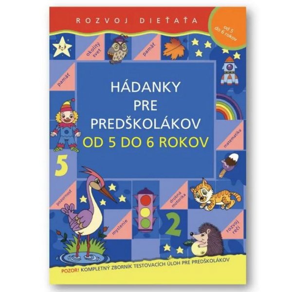 Hádanky pre predškolákov od 5 do 6 rokov