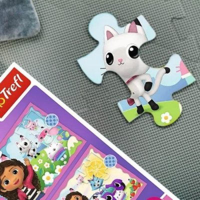 Trefl Puzzle 4v1 Gabby's Dollhouse