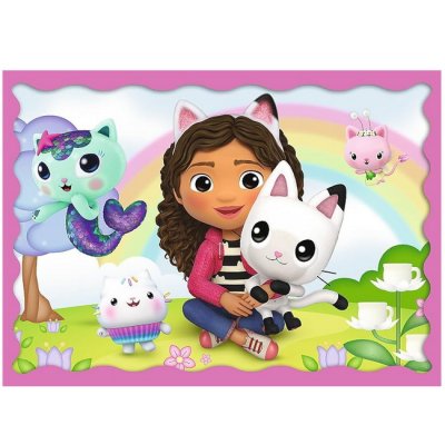 Trefl Puzzle 4v1 Gabby's Dollhouse