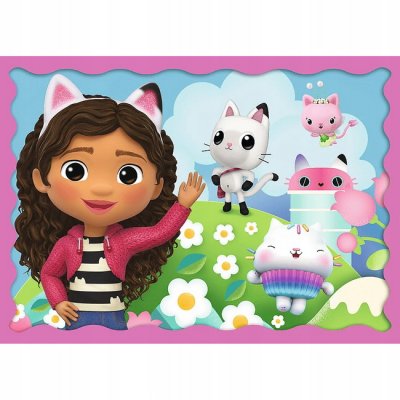 Trefl Puzzle 4v1 Gabby's Dollhouse
